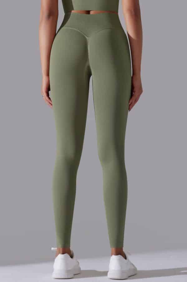 EnduranceFlex scrunch leggings OliveGreen - Small / OliveGreen