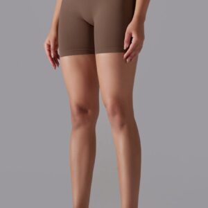 EnduranceFlex scrunch shorts Coffee - Small / Coffee