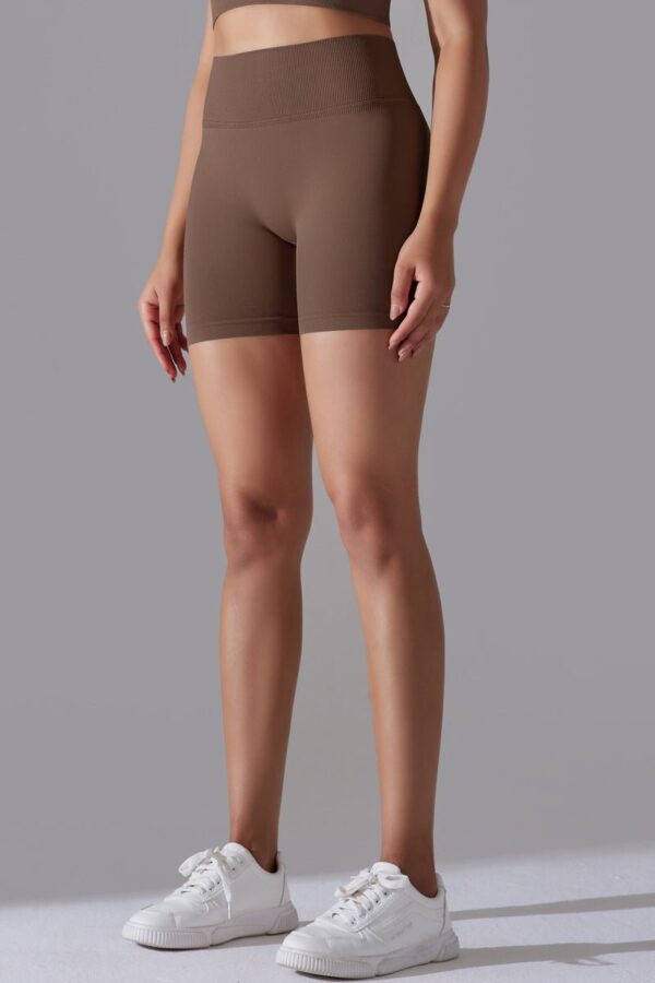 EnduranceFlex scrunch shorts Coffee - Small / Coffee
