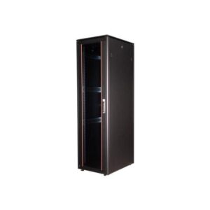 Equip Dynamic Flex Line - rack - 600x800 mm with glass door removable and lockable panels assembled - 42U