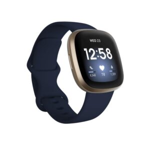 Fitbit Versa 3 Midnight/Soft Gold Aluminum