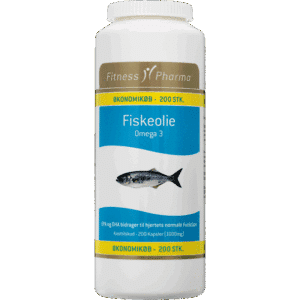 Fitness Pharma Fiskeolie Ø (200 stk)