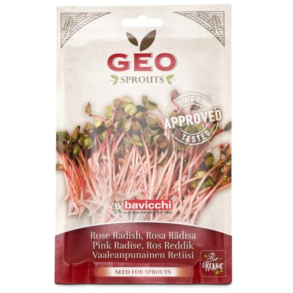 GEO Rosa Radisefrø ØKO, 20 g