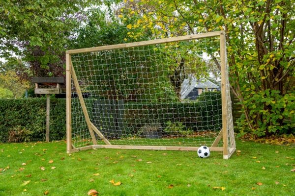 Håndboldmål i TRÆ - FRI FRAGT - 300 cm x 200 cm med net - KRAFTIG KVALITET - HURTIG LEVERING