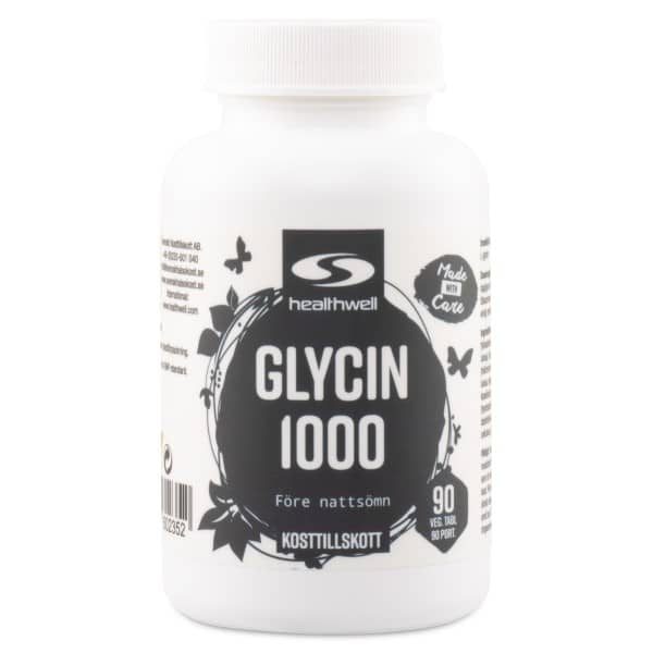 Healthwell Glycin 1000, 90 tabl