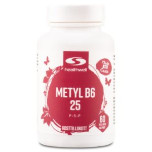 Healthwell Methyl B6 25, 60 kapsler