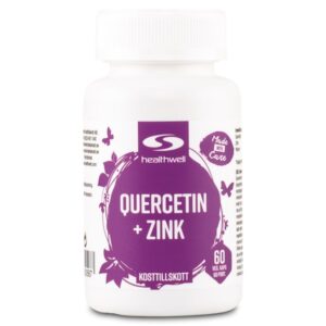Healthwell Quercetin+Zink, 60 kapsler