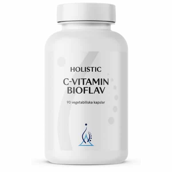 Holistic C-vitamin Bioflav, 90 kapsler