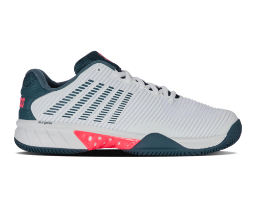 K-Swiss Hypercourt Express 2 Clay (White/Stargazer/Neon Blaze) - 41