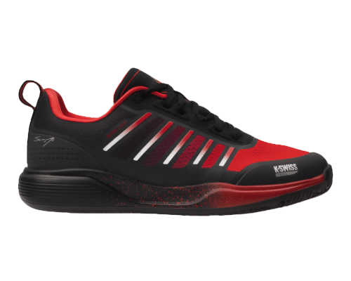 K-Swiss Ultra Court Padelsko (Black/Anthracite/Sanyo Red) - 41.5