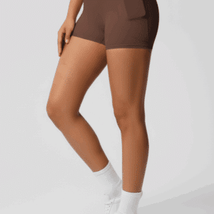 Lea shorts med lommer Brown - Small / Brun