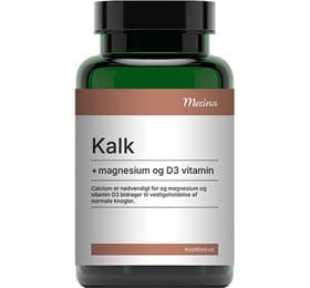 Mezina Kalk med Magnesium og D3-vitamin 180 tbl.