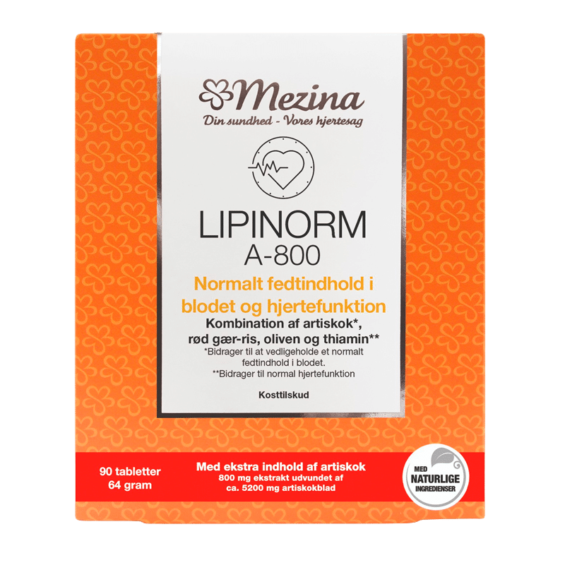 Mezina Lipinorm A-800 (90 tabletter)