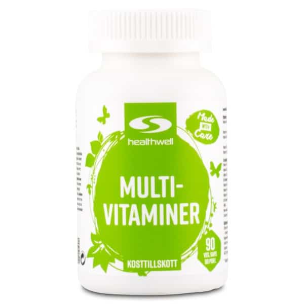 MultiVitaminer, 90 kapsler