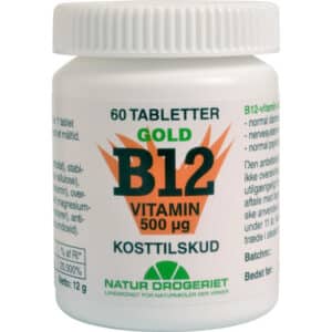 ND B12 vitamin 500 ug 60 tabletter