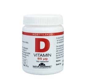 ND D3-vitamin 85 mcg 180 tabl.