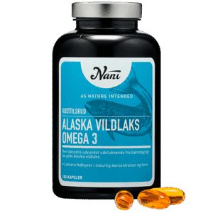 Nani Alaska Vildlaks Omega 3 (180 kaps)