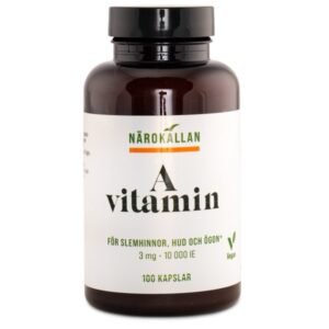 Närokällan A-Vitamin, 100 kapsler