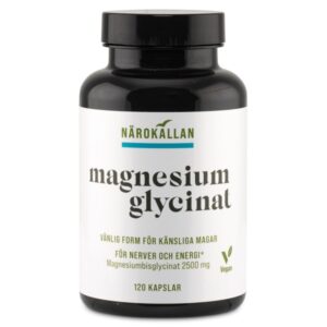 Närokällan Magnesiumglycinat, 120 kapsler
