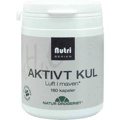 Natur Drogeriet Aktivt Kul (180 kaps)