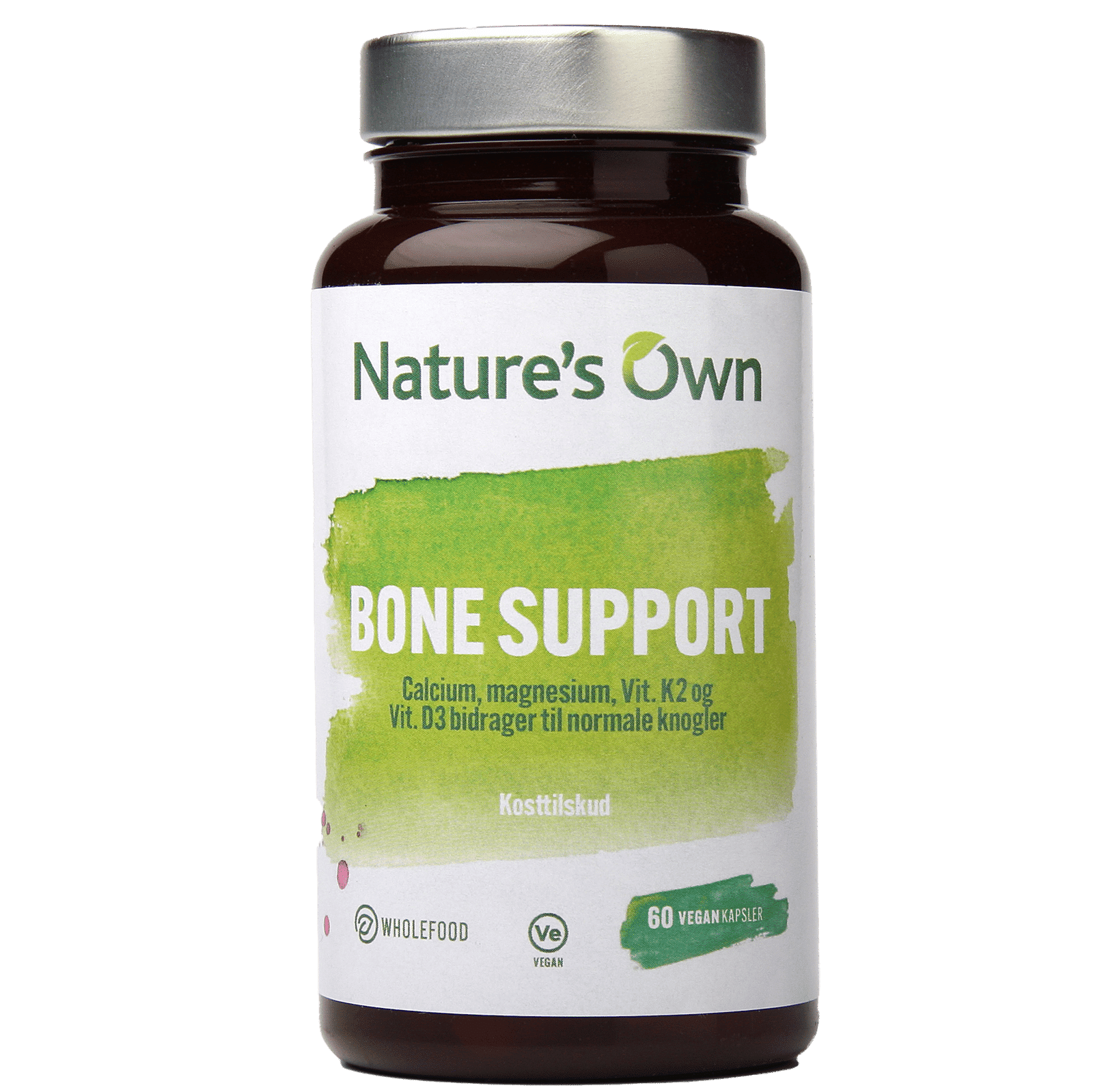 Nature's Own Bone Support Wholefood (60 kaps.)
