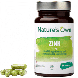 Nature's Own Zink (60 kap)