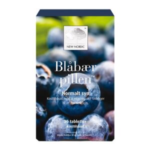 New Nordic Blåbær pillen (30 tab)