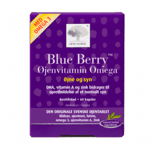 New Nordic Blue Berry Omega 3 60 kaps.