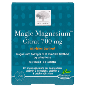New Nordic Magic Magnesium Citrat 700 mg (60 tabl)