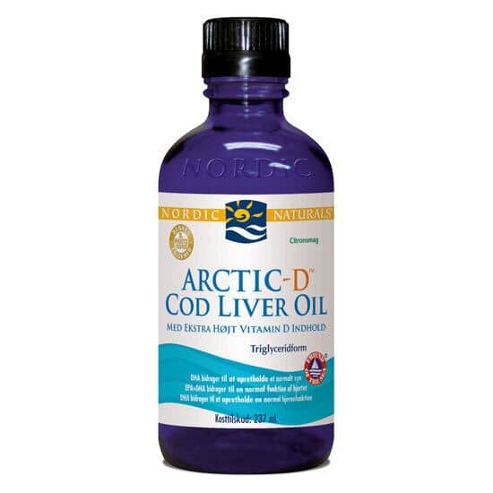Nordic Naturals Arctic Cod Liver Oil m. d-vitamin 473 ml