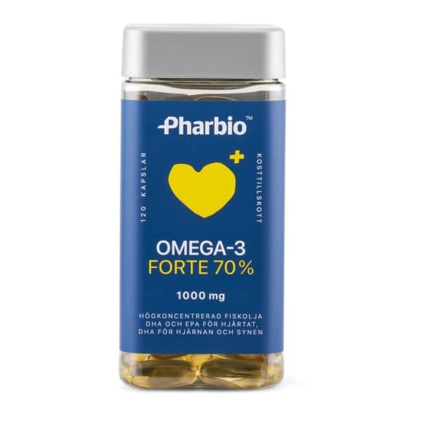 Omega-3 Forte, 120 kapsler