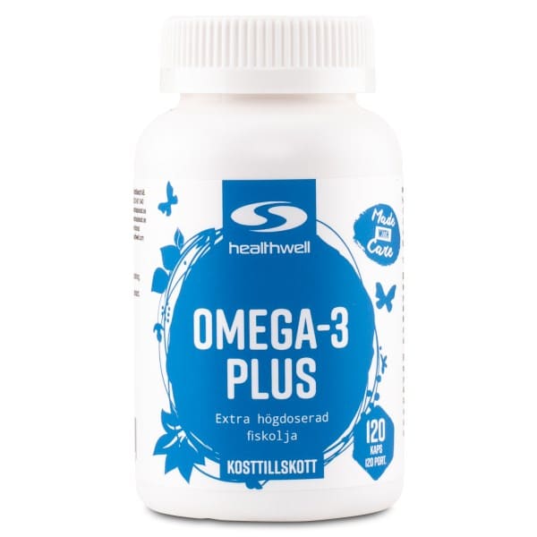 Omega-3 Plus, 120 kapsler