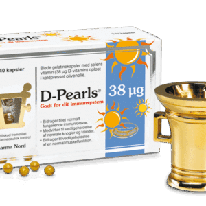 Pharma Nord D-Pearls 38 mcg 240 kapsler