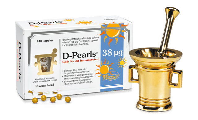 Pharma Nord D-Pearls 38 mcg 240 kapsler