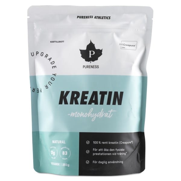 Pureness Athletics Kreatin Creapure, Naturel, 250 g