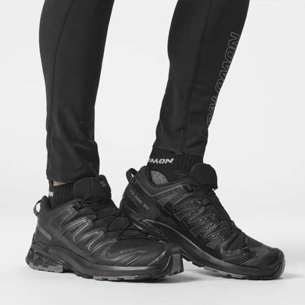 Salomon XA Pro 3D v9 Wide, black/phantom/pewter-41 1/3 / UK 7,5 - Vandresko