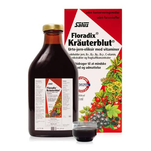 Salus Floradix Kräuterblut Urte-Jern Mikstur (500 ml)
