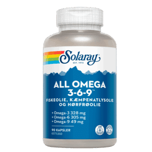 Solaray All Omega 3-6-9 (90 kapsler)