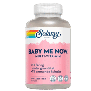 Solaray Baby-Me-Now Multi-Vitamin (150 tabletter)