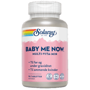 Solaray Baby-Me-Now Multi-Vitamin (90 tabletter)