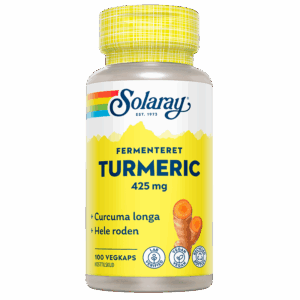 Solaray Fermenteret Turmeric (100 kapsler)