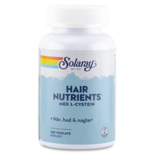 Solaray Hair Nutrients, 120 kapsler