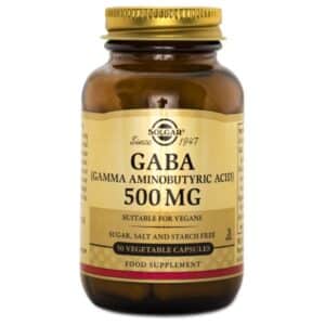 Solgar GABA 500 mg, 50 kapsler