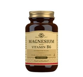 Solgar Magnesium+B6 - 100 tab. DATOVARE 06/2025