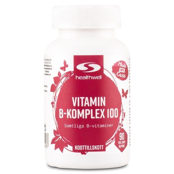 Super B-Vitamin-Kompleks, 90 kapsler