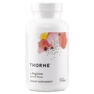 Thorne L-Arginine Sustained Release, 120 kapsler