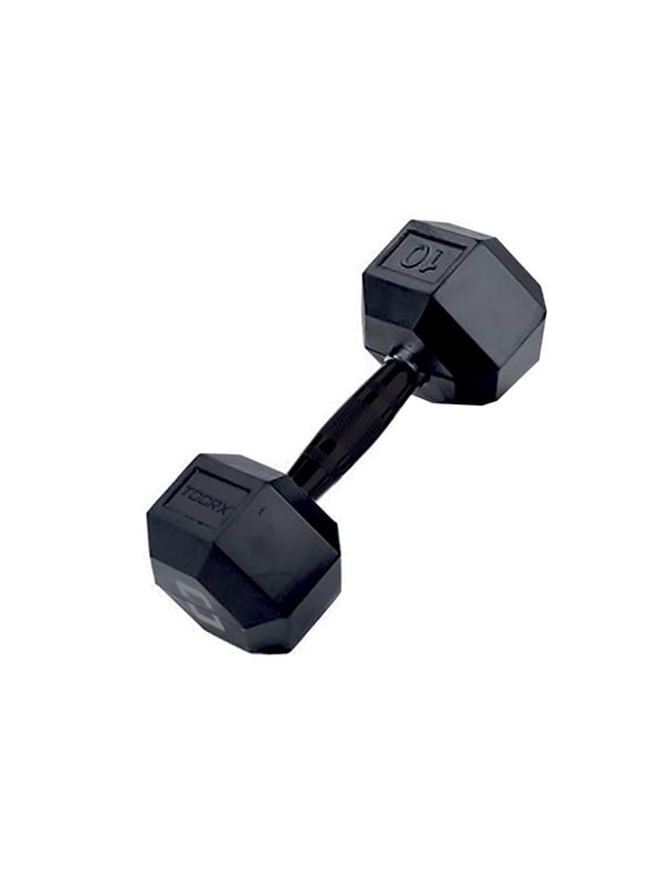 Toorx Hexagon Rubber Dumbbell 1 Kg.