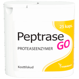 Verman Peptrase GO (25 kaps)