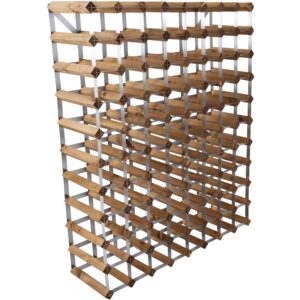 Vinreol Saml-Selv Lys Eg 90 flasker