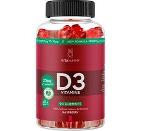 VitaYummy D3 (Raspberry) 60 gum. DATOVARE 11/2025